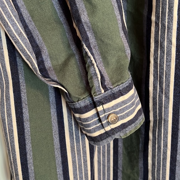 Vintage Men’s Relaxed Fit Long Sleeve Western Shirt Size: L - Picture 4 of 4